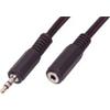 CAVO JACK NEDIS CAGP22050BK10 PROLUNGA AUDIO JACK STERO 3,5 mm Maschio - 3,5 mm Femmina 1 M COLORE NERO
